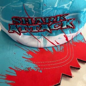 Shark Attack Embroidered Cap, Monster Truck Wars